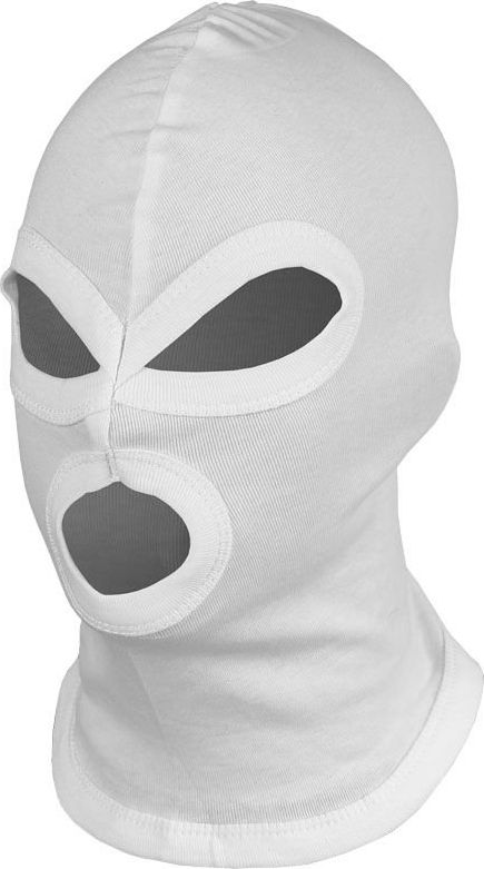 MFH Kominiarka 3-otwory biała r. uniwersalny