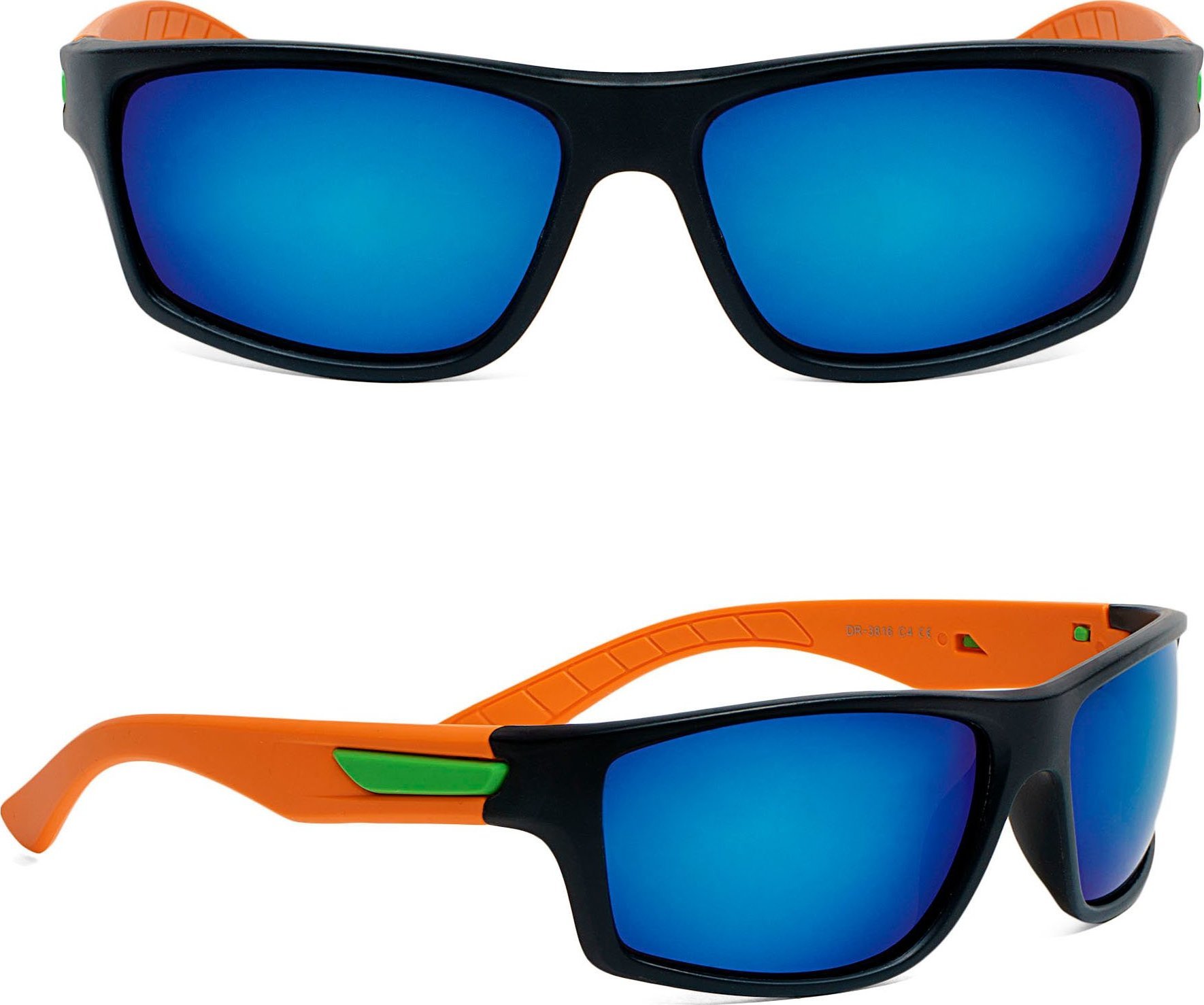 Aleszale Okulary Przeciwsłoneczne Lustra Uv Sportowe - Ok-Sun-Dr-3816C4