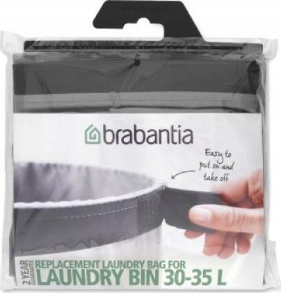 Brabantia Brabantia Laundry Bag Replacem. for Laundry Box, 30-35 L Grey