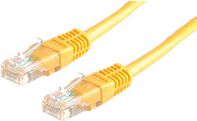 Roline PatchCord, UTP, Cat5e, 1m, żółty (21.15.0532)