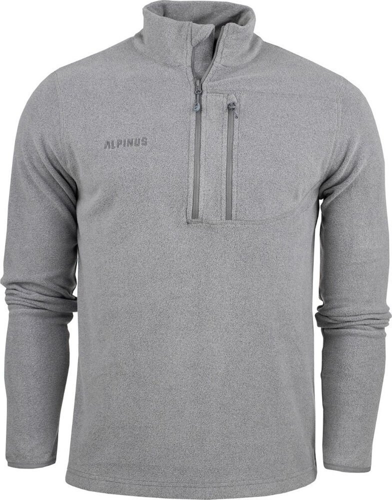 Alpinus Bluza polarowa męska Alpinus Kerkis 1/3 zipper szara Tactical MK18894 XL