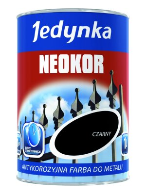 Jedynka Antykorozyjna farba podkładowa do metalu aluminiowy NEOKOR 0,5L