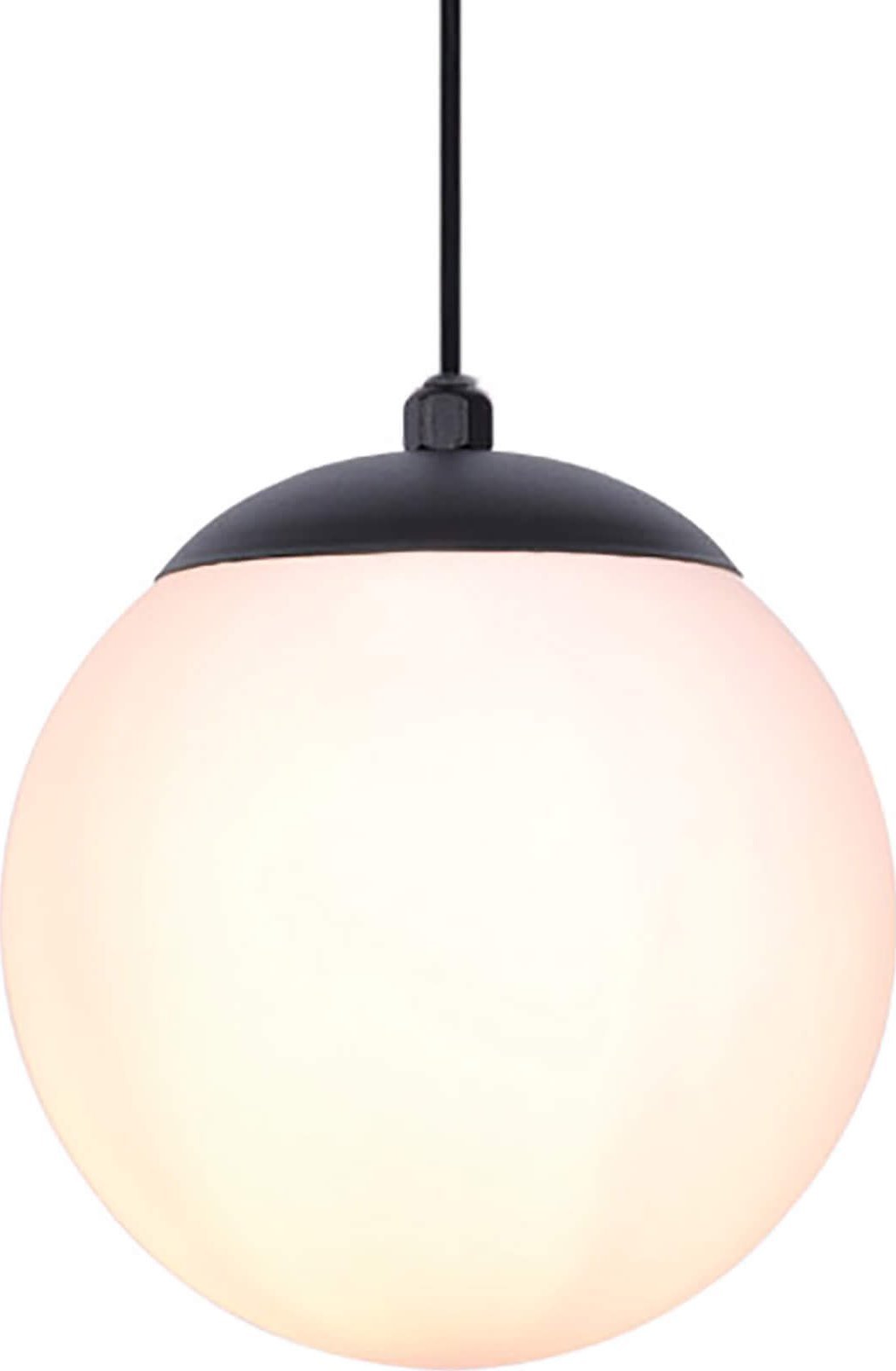 Lampa wisząca Kaja Pojedyncza lampa wisząca Savoy K-4920 biała czarna