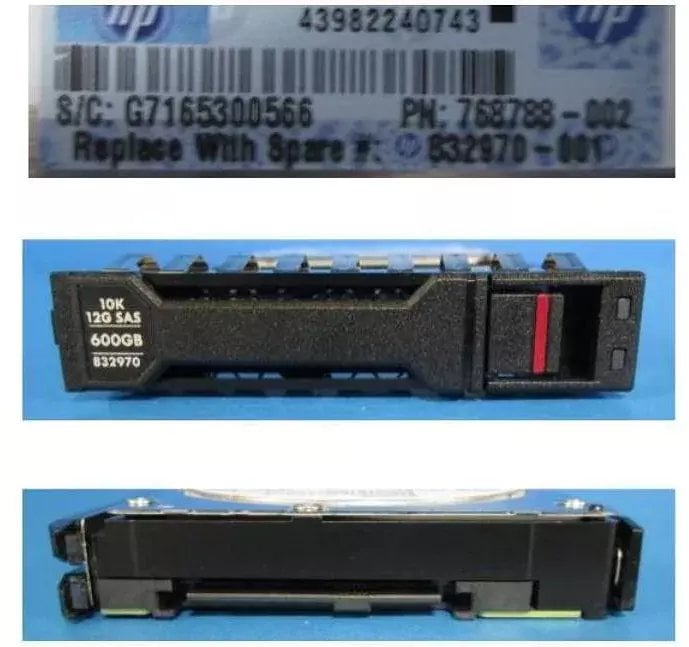Dysk HP DRV HDD 600GB 12G 10K SFF SAS