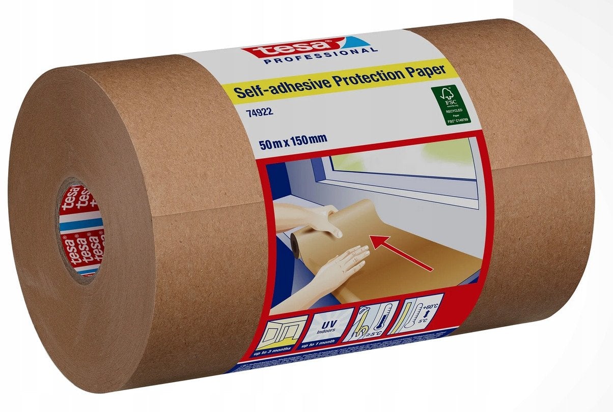 SAMOPRZYLEPNY PAPIER OCHRONNY PROTECTION-PAPER/50X150 TESA