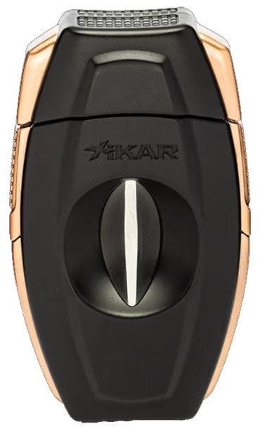 Xikar TAGLIASIGARI XI-160 FLIP DUAL CUTTER (160BKBZ) Black & Bronze