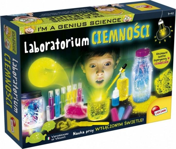 Lisciani Laboratorium ciemności I' m a Genius