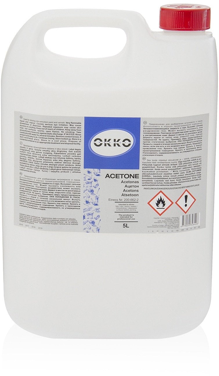 ACETONE 5L OKKO