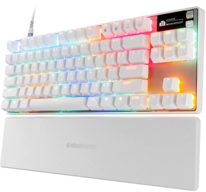 Steelseries APEX PRO TKL GEN 3 klawiatura Gaming USB US English Biały