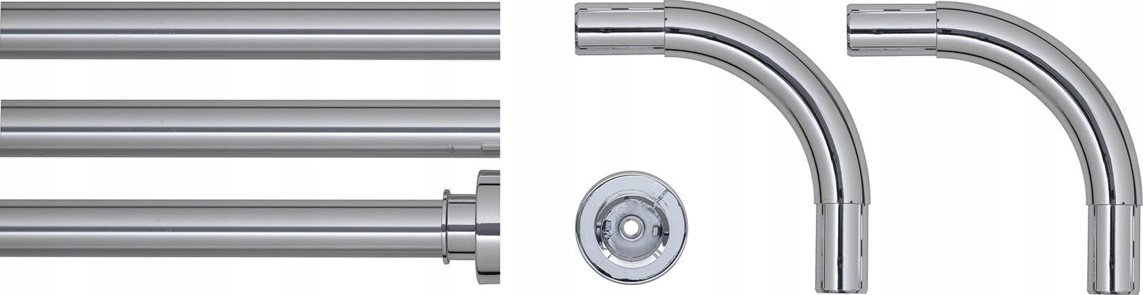 Sealskin Drążek prysznicowy łączony, chromowany