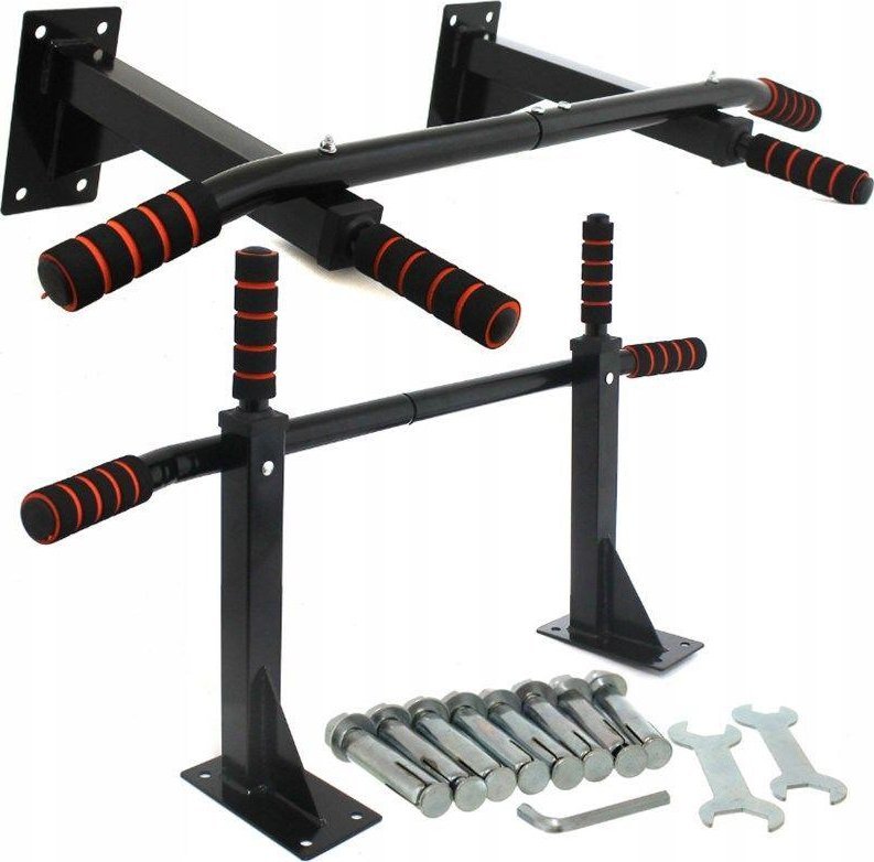 Korbi WZMOCNIONY DRĄŻEK ŚCIENNY PODCIĄGANIA 94CM 350KG