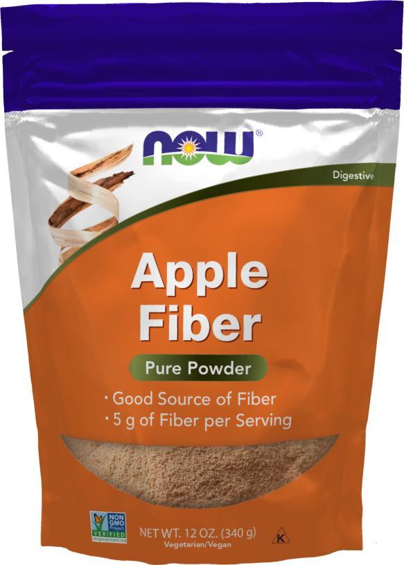 NOW Foods Błonnik jabłkowy Apple Fiber 340 g NOW FOODS