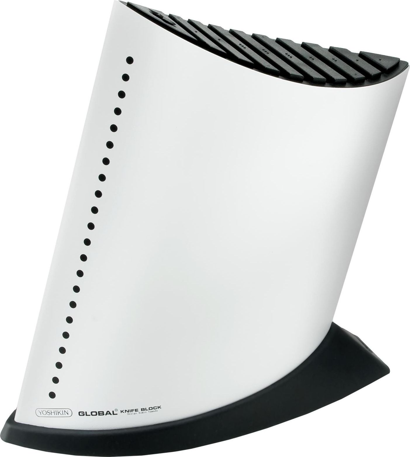 Global Blok na 9 noży biały Global GKB-52/CW