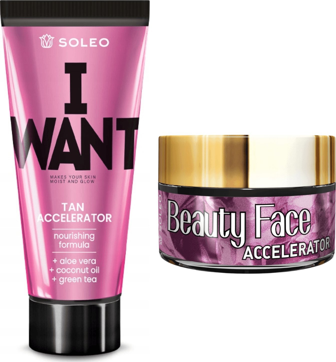 Soleo Soleo I Want Ultra + Słoiczek Beauty Face