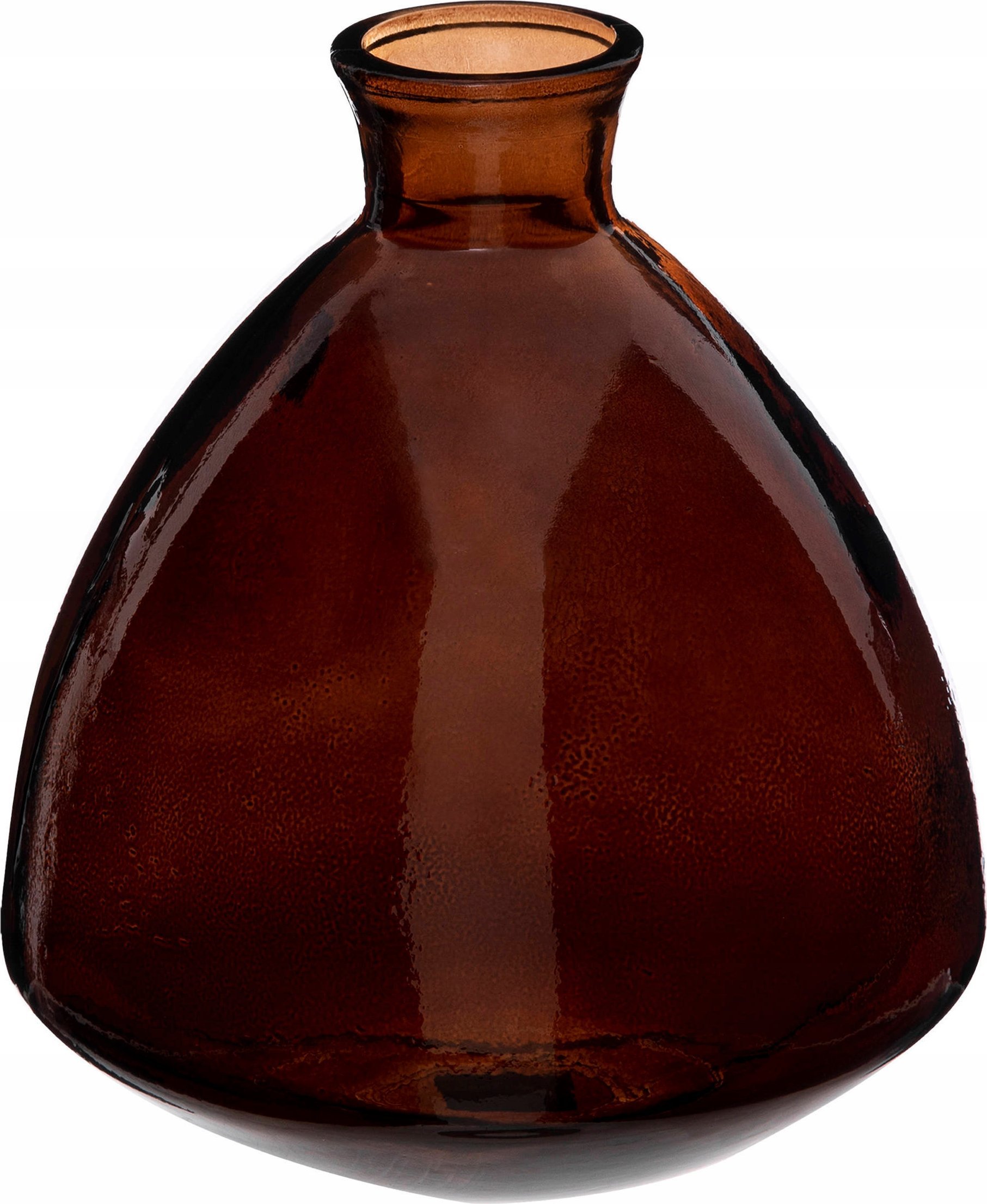 Atmosphera Wazon szklany z recyklingu, CANDY, 19 cm