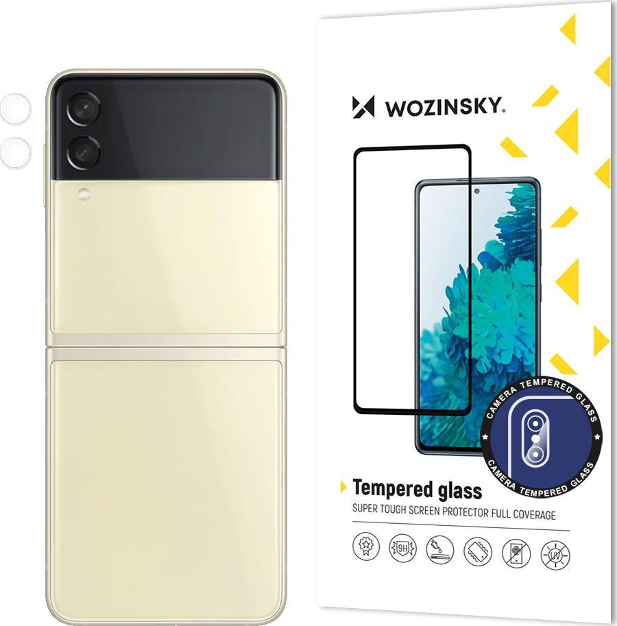 Wozinsky Pretender Camera Glass szkło hartowane 9H na cały aparat kamerę Samsung Galaxy Z Flip 3