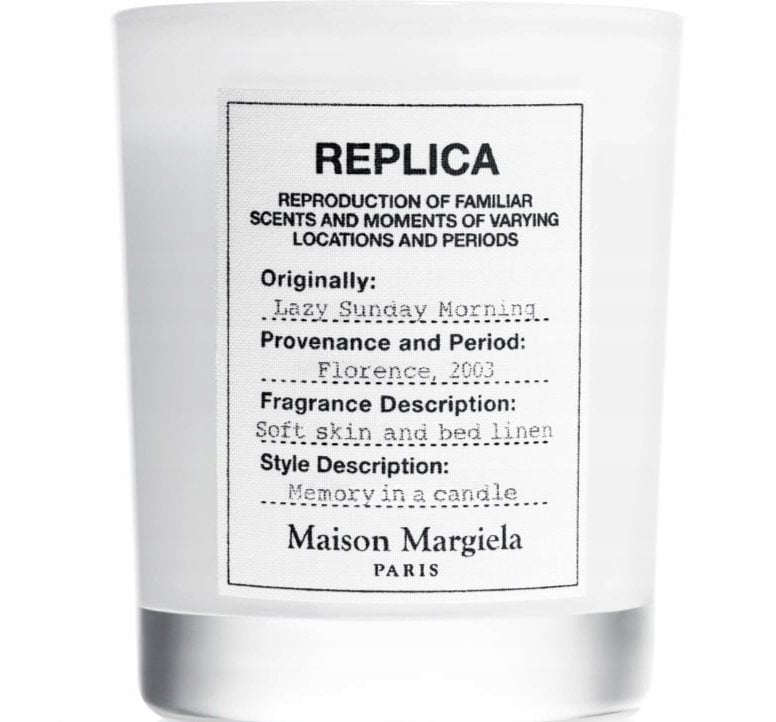 Alkotest Maison Margiela, Lazy Sunday Morning, Kwiatowy, Świeca zapachowa, 165 g Unisex
