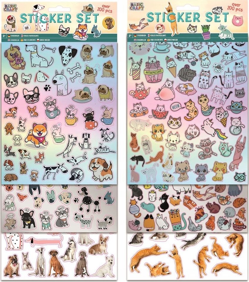 *****Zestaw naklejek kotki 100089 98968