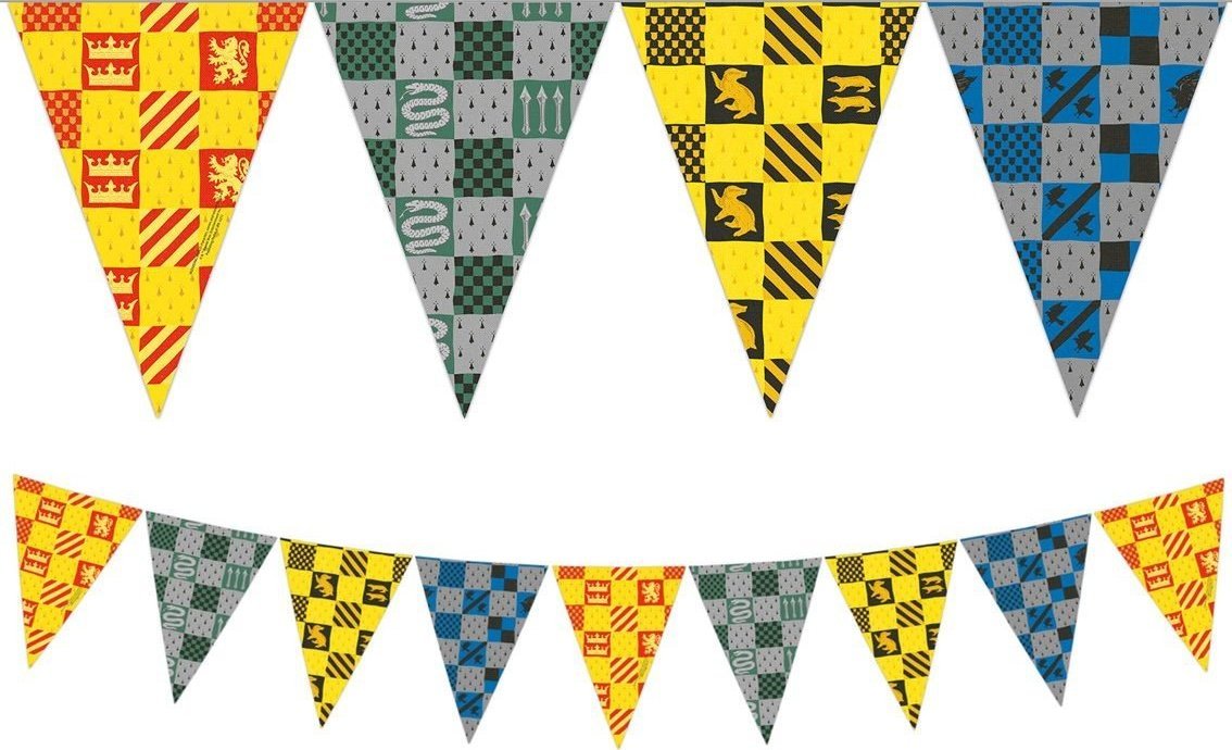 GoDan Banner girlanda Harry Potter domy Hogwart kolorowa