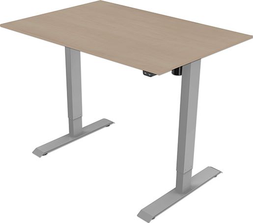 Biurko Beżowo-Szare 140 cm x 75 cm