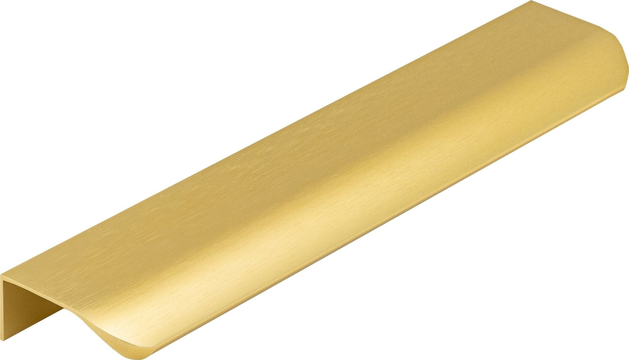 Szchara UCHWYT MEBLOWY 160 MM MAT KRAWĘDZIOWY ZŁOTY LOFT