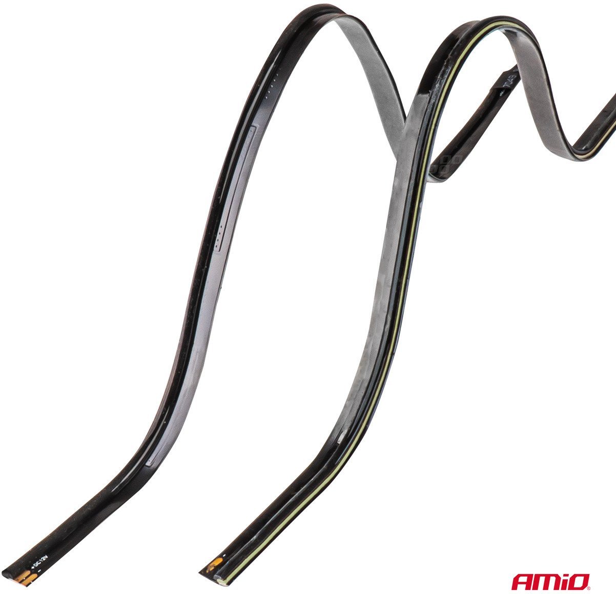 Paski led do samochodu boczne białe 2x30cm 12v amio-04575