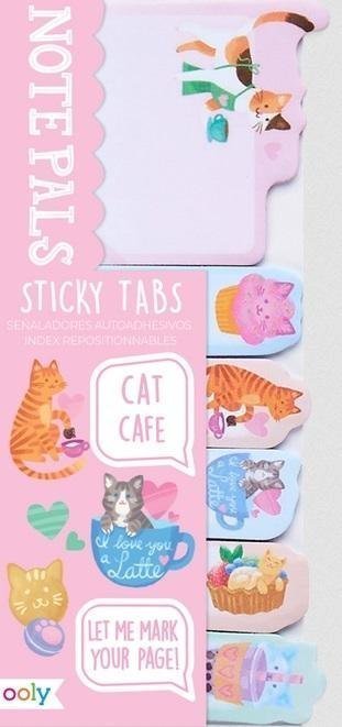Ooly Karteczki Samoprzylepne Kocia Kawiarnia