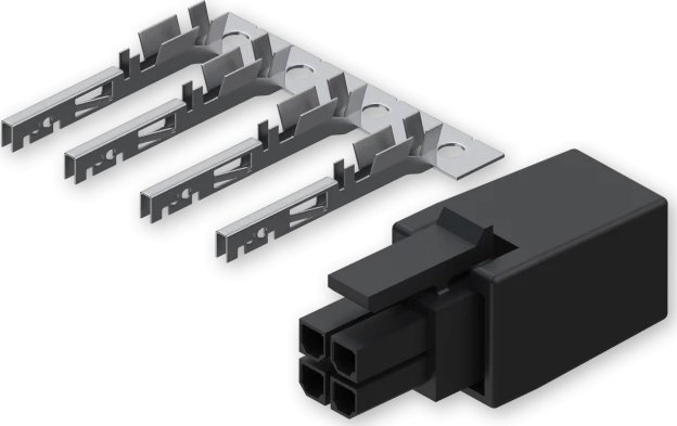Przewód Teltonika Zubehör Connector 4Poliger Stecker mit Kontaktklemmen