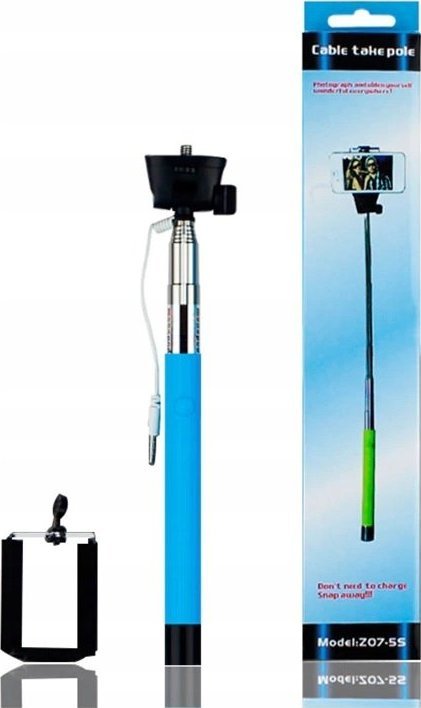 Selfie stick KIJEK SELFIE STICK UCHWYT DO ZDJĘĆ z KABLEM SOLIDN