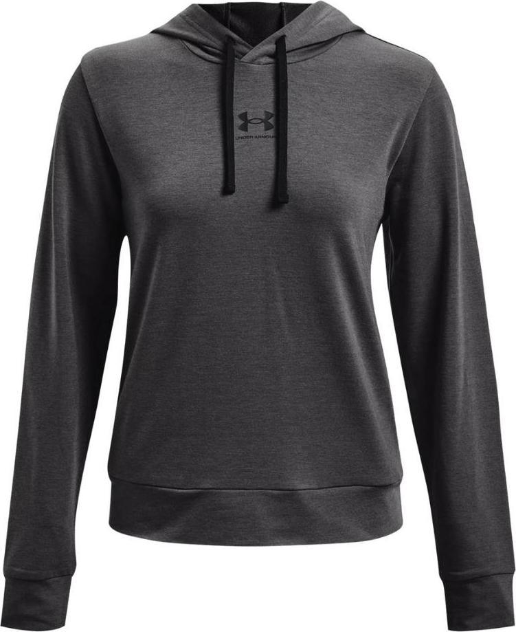Under Armour Bluza damska Under Armour Rival Terry Hoodie grafitowa 1369855 010 L