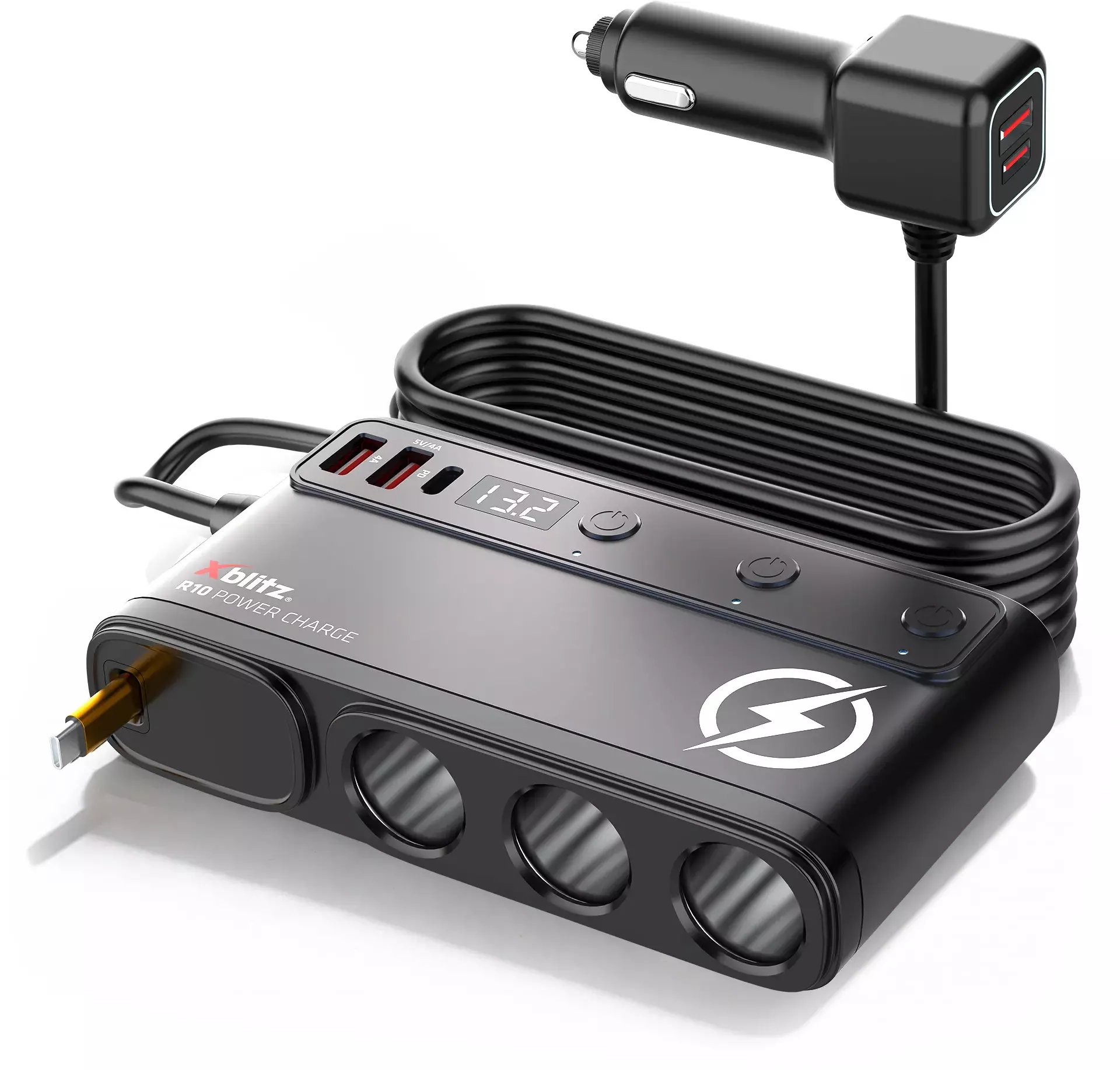 Xblitz R10 Power Charge rozdzielacz samochodowy 12/24V