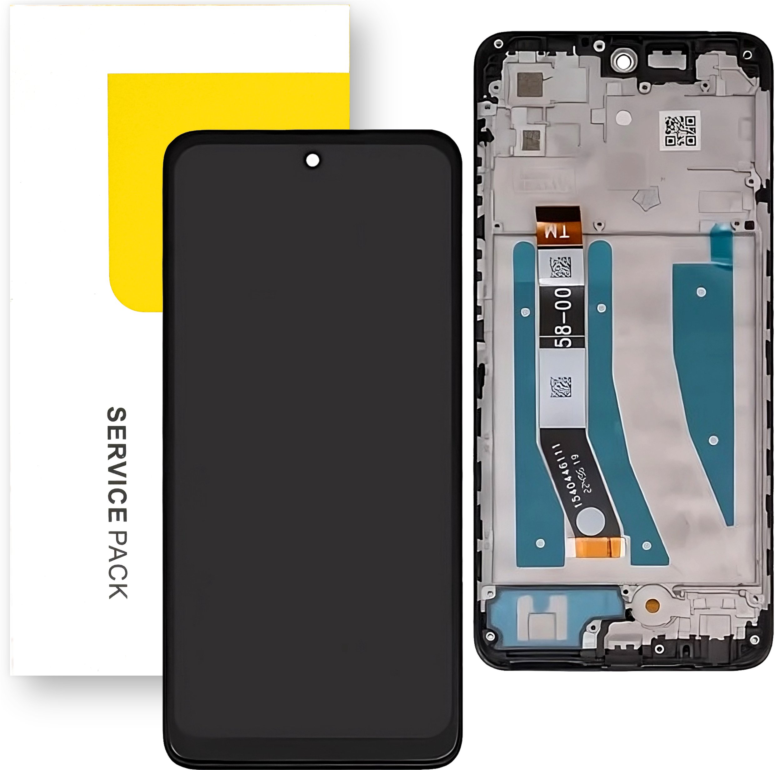 Wyświetlacz do Motorola Moto G32 LCD Ekran XT2335 Ramka Oryginał Mobilepart