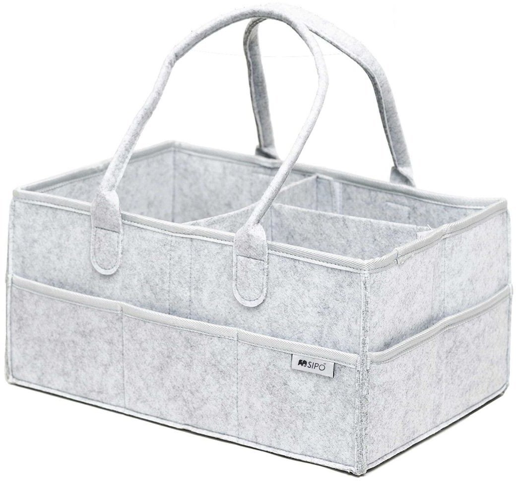 SIPO-OF001 ORGANIZER NA PIELUSZKI I AKCESORIA SZARY