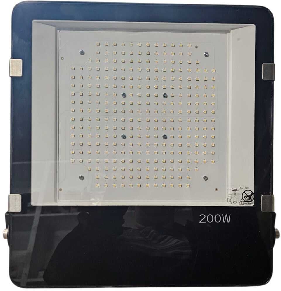 Naświetlacz Kanlux Projektor FL AGOR PRO 200W 33810lm 4000K barwa neutralna IK08 IP65 5 lat Gwarancji czarny 38422