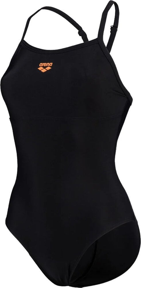 Arena Damski strój kąpielowy Arena Women's Arena Solid Swimsuit Lightdrop Back B czarny rozmiar 42