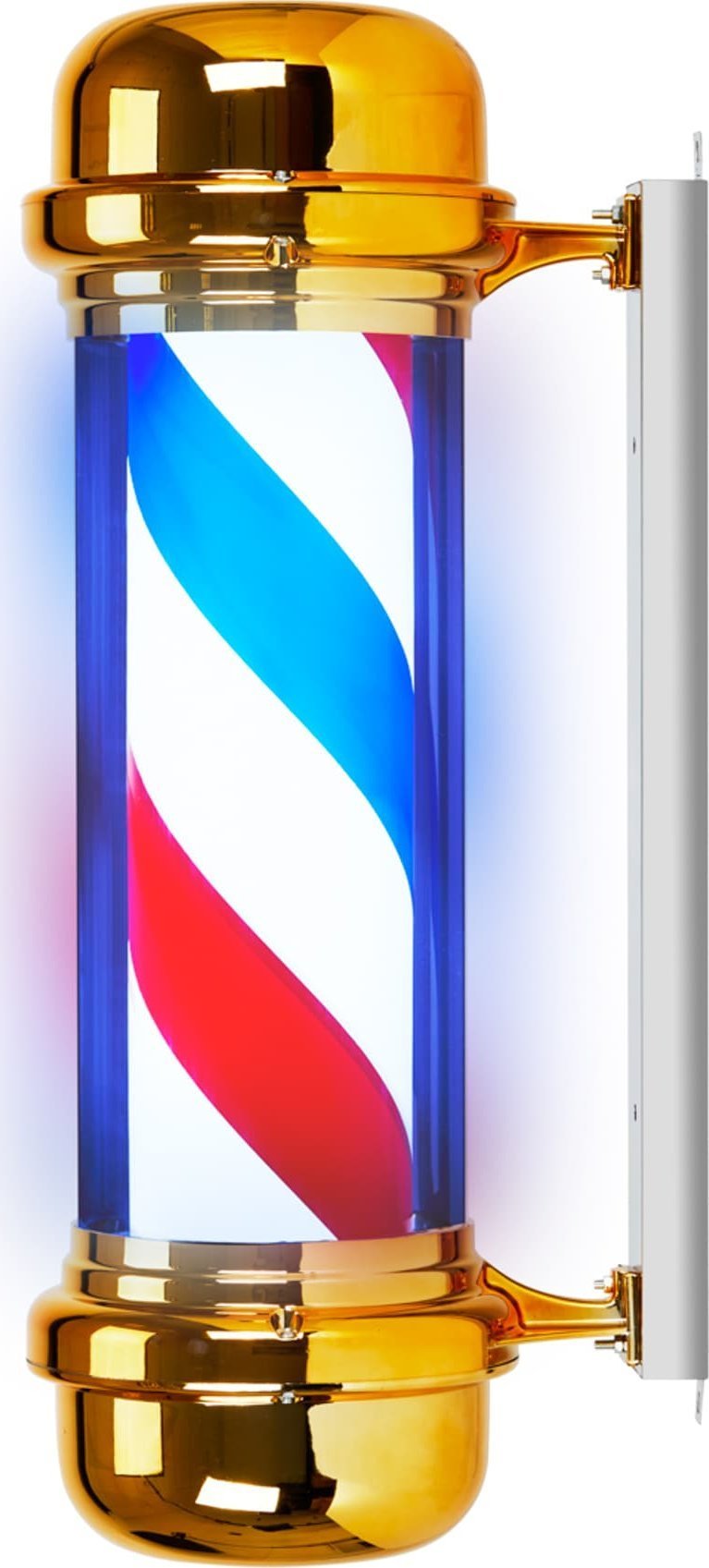 Activeshop Plafon podświetlany pole barber shop BB-02 złoty duży