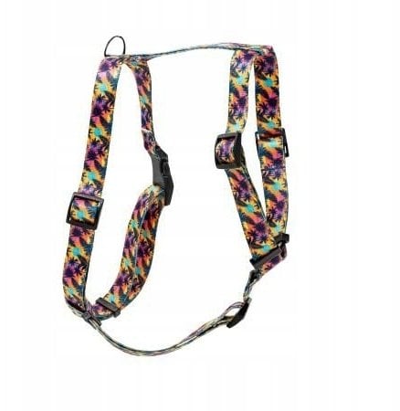 Szelki taśma dla psa Hawaje, 16mm/30-60cm