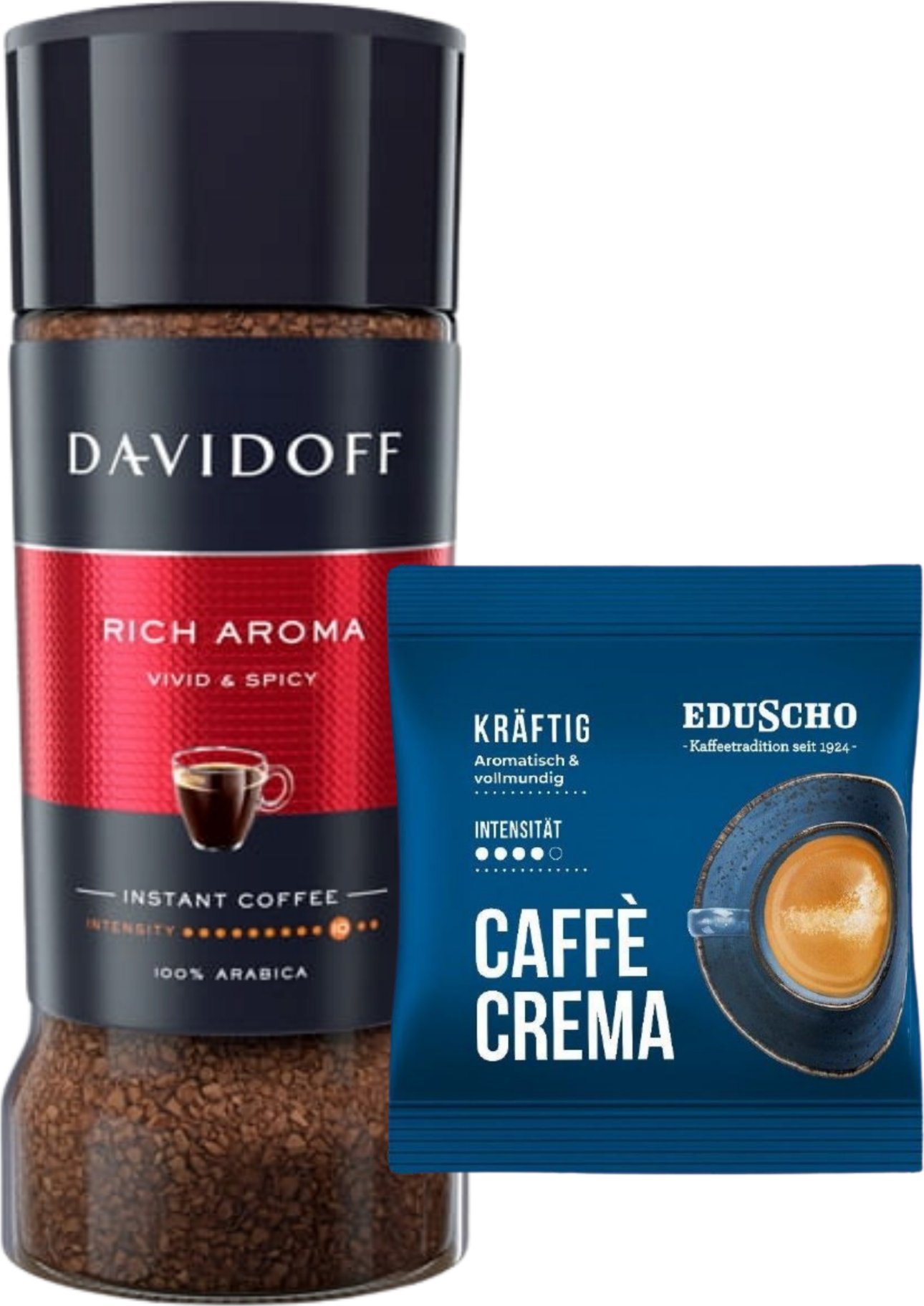 Davidoff Rich Aroma Kawa Rozpuszczalna 100g Arabika + GRATIS Saszetka 100g