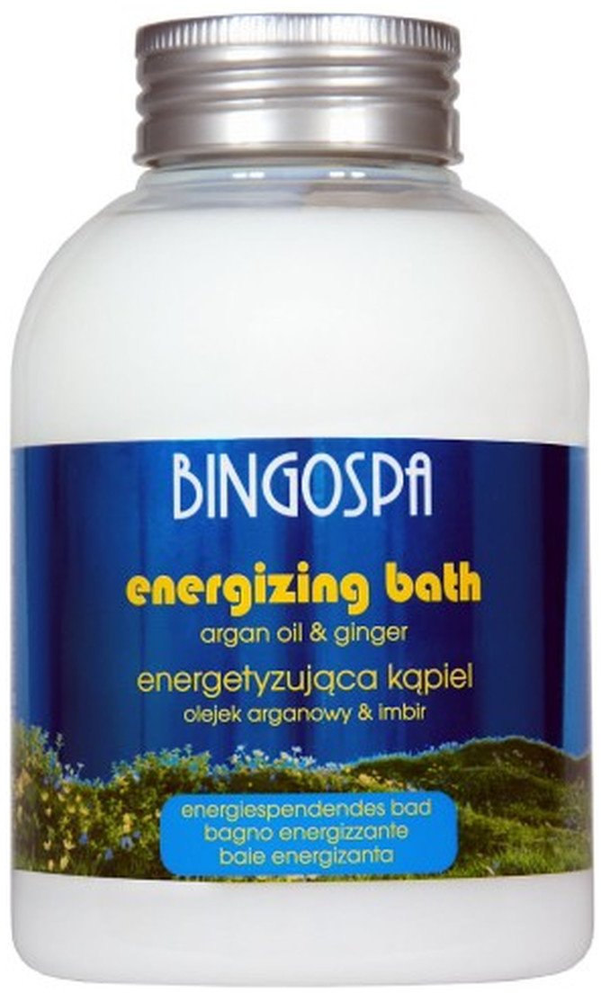 BINGOSPA BingoSpa Energizująca kąpiel olejek arganowy & imbir - Energizing bath argan oil ginger 500 ml 500ml