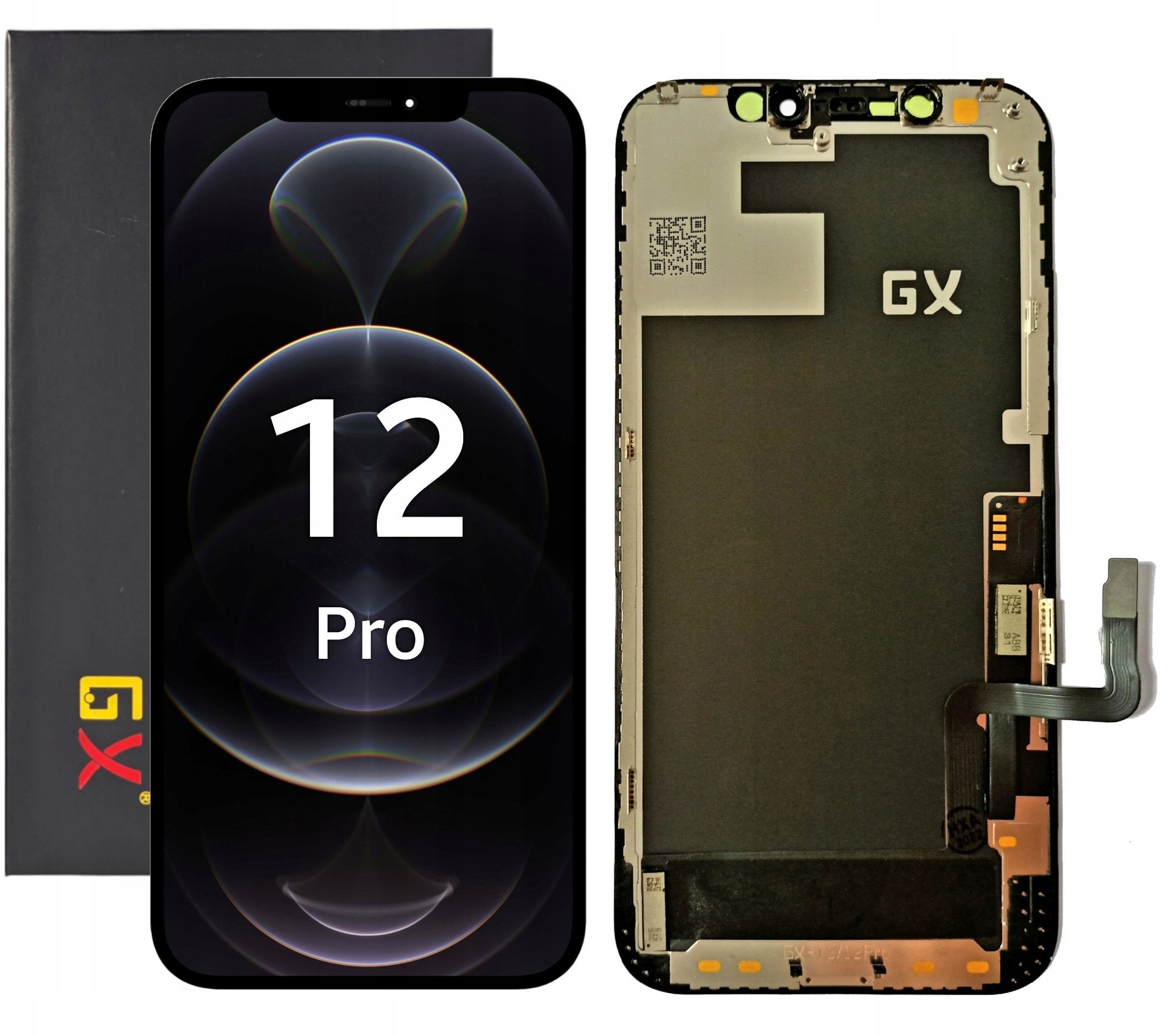 WYŚWIETLACZ EKRAN LCD DO iPHONE 12 PRO OLED GX