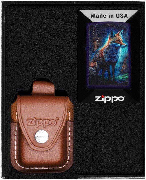 Zestaw ZIPPO Zapalniczka FOX DESIGN Prezentowy No2