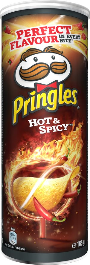 Pringles Pringles chipsy ziemniaczane smak hot & spicy 165g