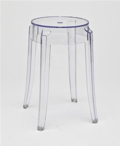 D2.DESIGN Stołek Duch transp. 46cm