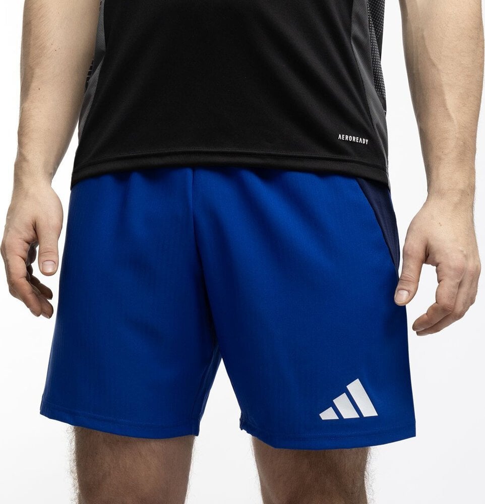 Spodenki męskie adidas Tiro 24 Competition Match niebieskie IQ4755 L