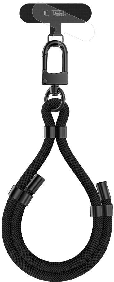 Smycz do telefonu Tech-Protect C4S, czarna