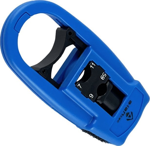 Alantec ML Kompaktowy ściągacz izolacji z ostrzem tnącym do wszelkiego rodzaju kabli koncentrycznych (NI051)