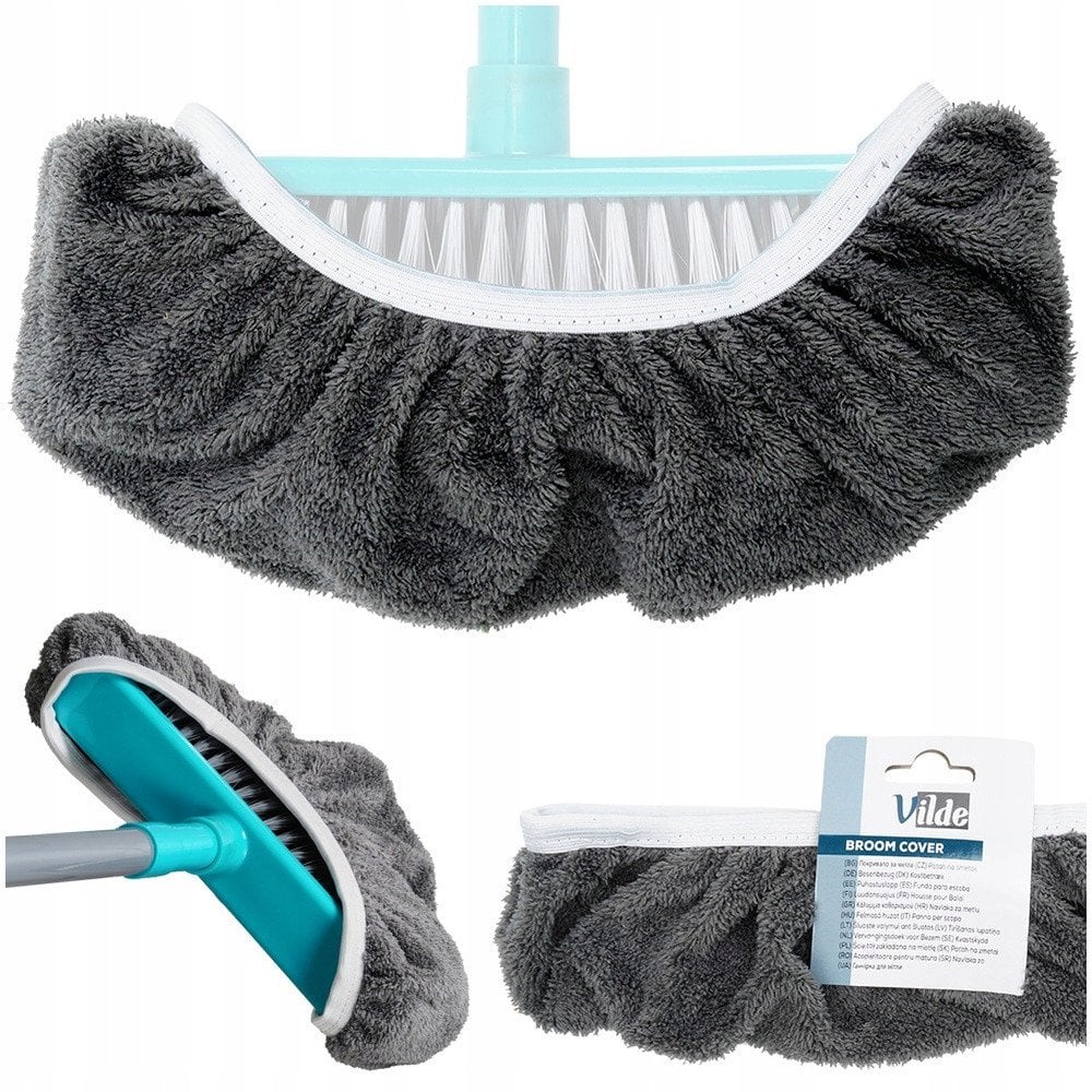 Ścierka Mikrofibra do Sprzątania Podłóg Kurzu Brudu na Miotłę VILDE 31 cm