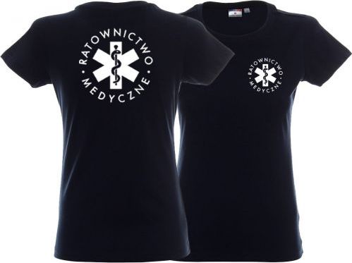 LPP - Promostars Koszulka damska RATOWNICTWO MEDYCZNE granatowa