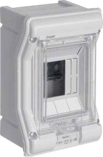 Hager Rozdzielnica modułowa Vector II 1x3 natynkowa (VE103L)