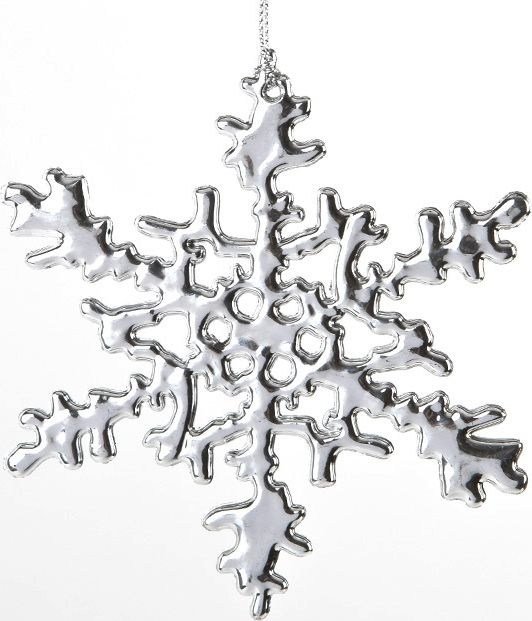 Witek Home Ozdoba świąteczna Płatek Śniegu 15cm